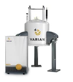 Image of Varian NMR instrument.