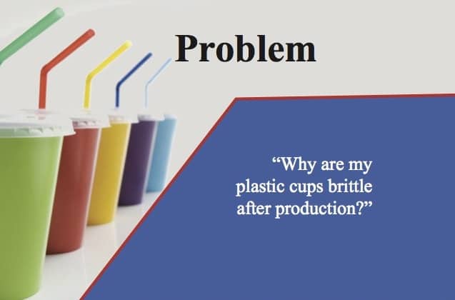 1-brittle plastic cups