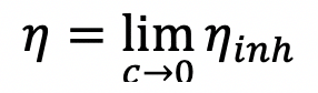 Image of Intrinsic Viscosity formula