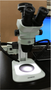 Image of Instrument used for Particle Size and Shape Analysis by Light Microscopy.